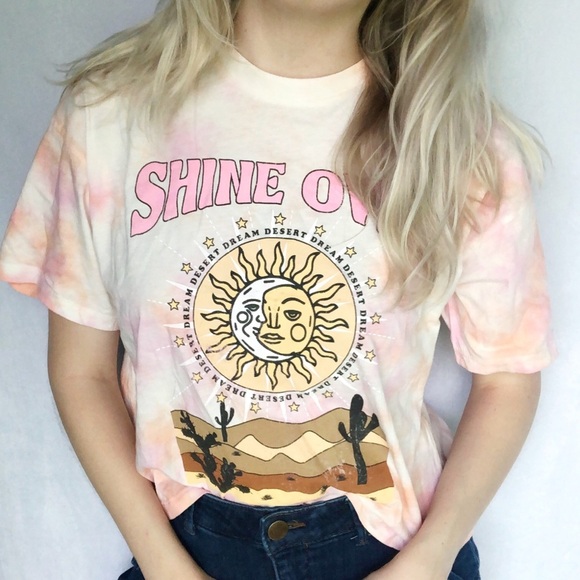 Shine Over Desert NWOT Tee - Picture 2 of 6